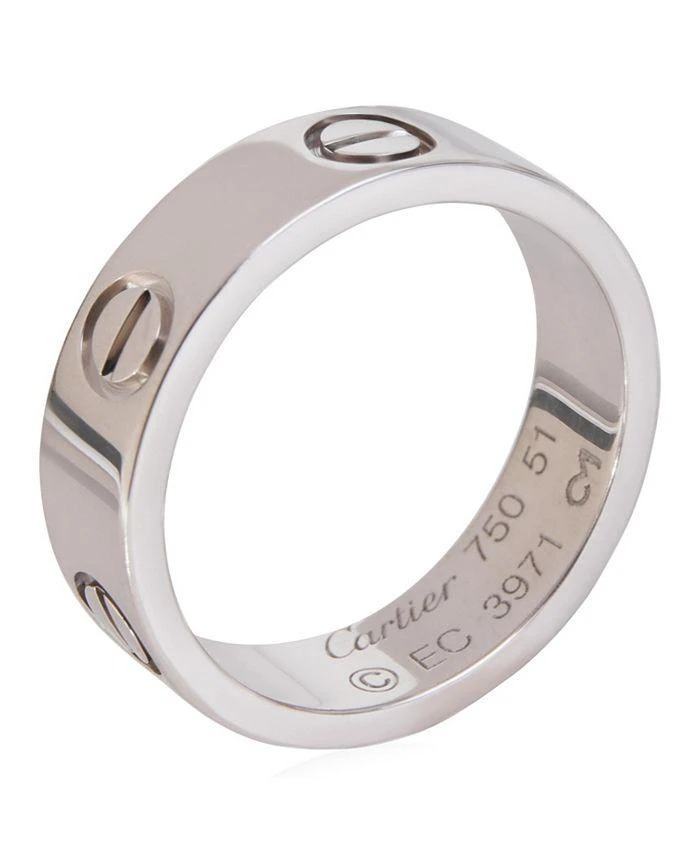 商品[二手商品] Cartier|Love 18K White Gold Ring,价格¥6861,第1张图片