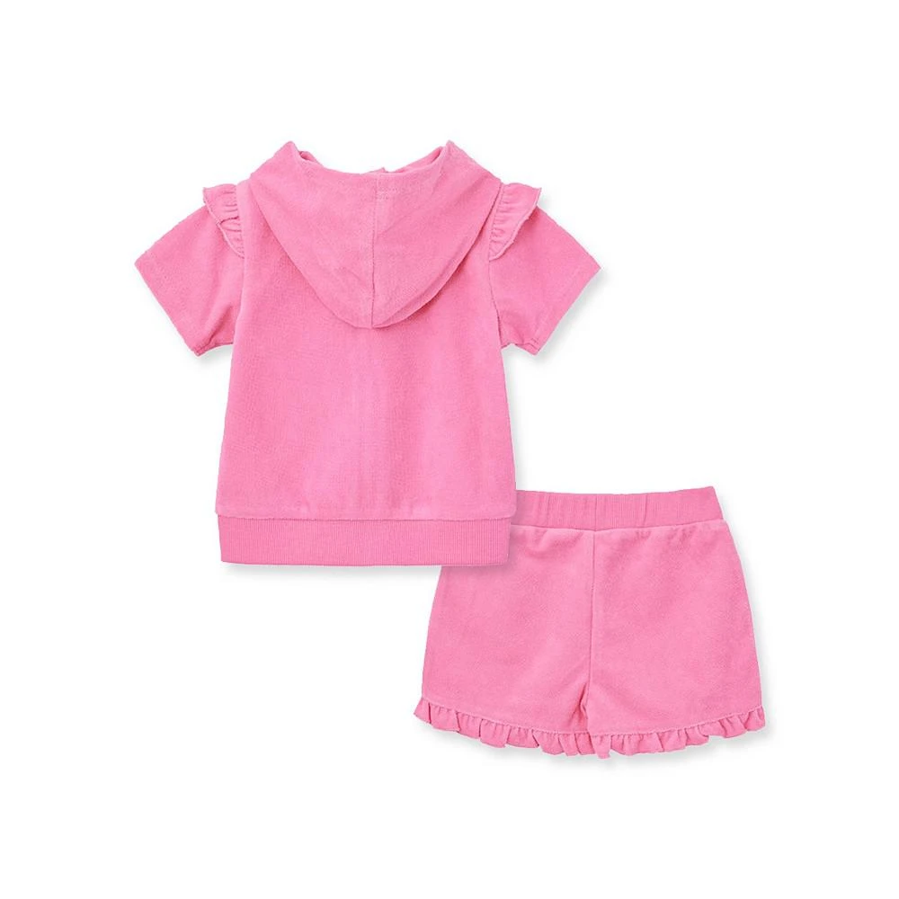 商品Little Me|Baby Girls Coordinating Terry Swim Cover-Up Set,价格¥268,第2张图片详细描述