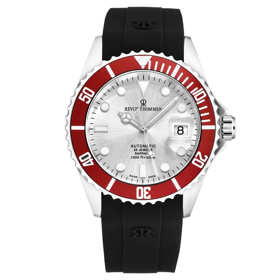 商品Revue Thommen|Diver Automatic Silver Dial Men's Watch 17571.2826,价格¥4090,第1张图片