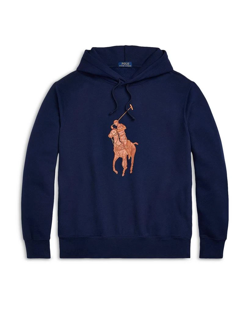 RL Fleece Leather Big Pony Hooded Sweatshirt 商品