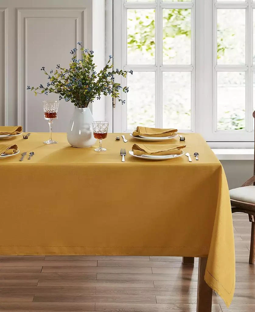 商品Elrene|Alison Eyelet Punched Border Fabric Tablecloth,价格¥206,第2张图片详细描述