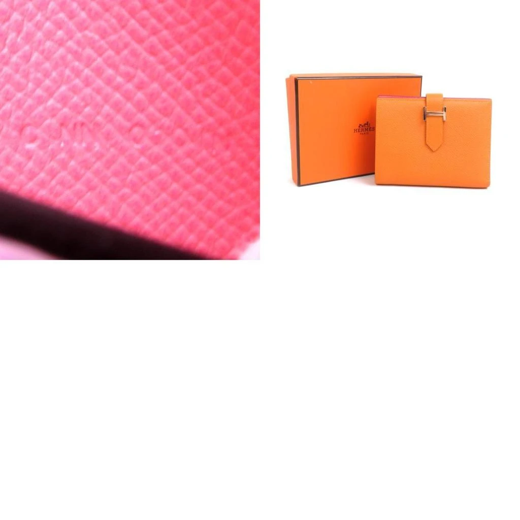 商品[二手商品] Hermes|Hermès Béarn  Leather Wallet  (Pre-Owned),价格¥22327,第4张图片详细描述