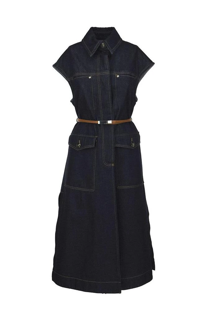 商品Max Mara|SPORTMAX FANFARA - Cotton denim shirt dress,价格¥2405,第1张图片