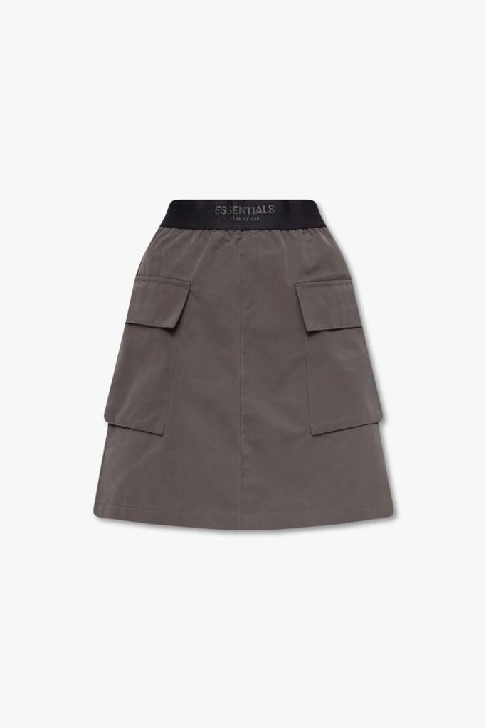 商品Essentials|Fear Of God Essentials Logo Patch Mini Skirt,价格¥792,第1张图片