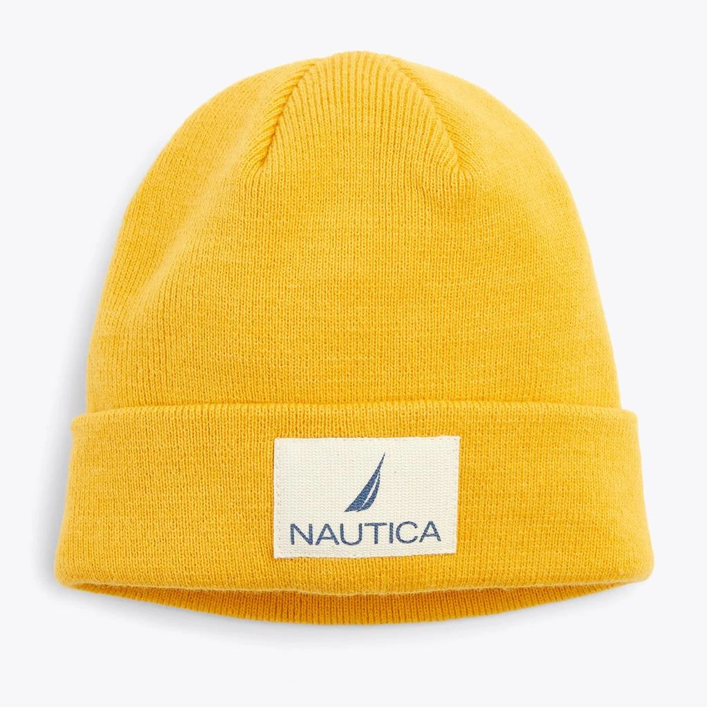 商品Nautica|Nautica Skull Cuff Hat,价格¥81,第2张图片详细描述