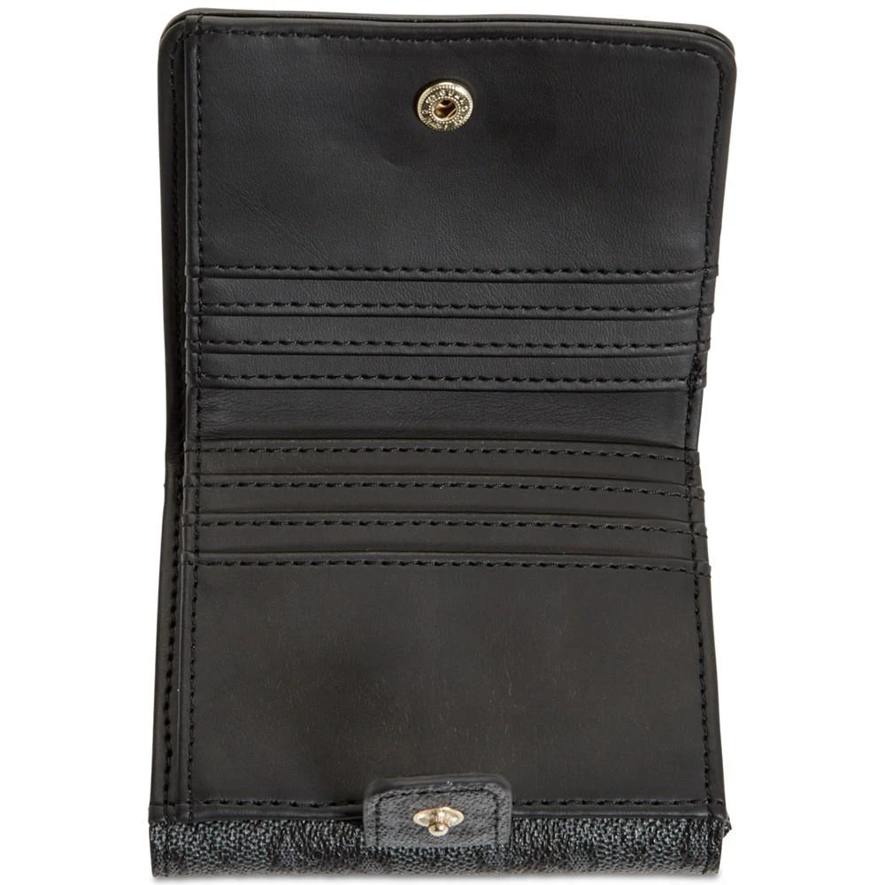 商品GUESS|Kamryn Card & Coin Signature Wallet,价格¥260,第2张图片详细描述