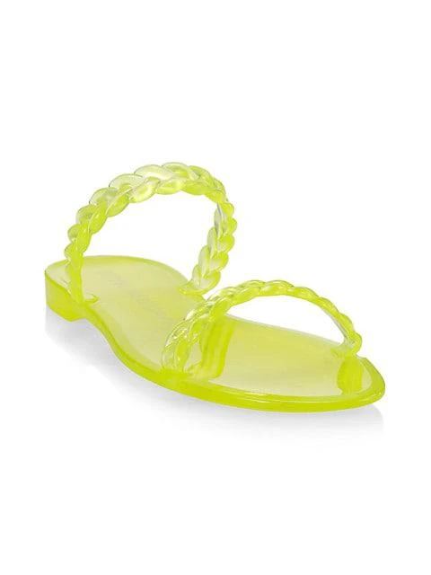 商品Stuart Weitzman|Braida Sawyer Jelly Sandals,价格¥353,第2张图片详细描述