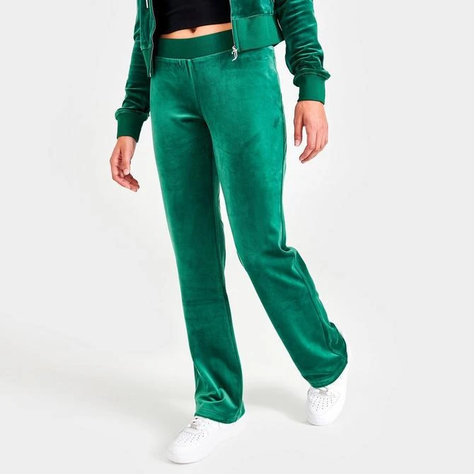 Women's Juicy Couture OG Big Bling Velour Track Pants 商品