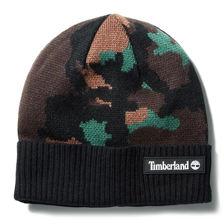 商品Timberland|Maudslay Jacquard Beanie for Women in Camo,价格¥136,第1张图片