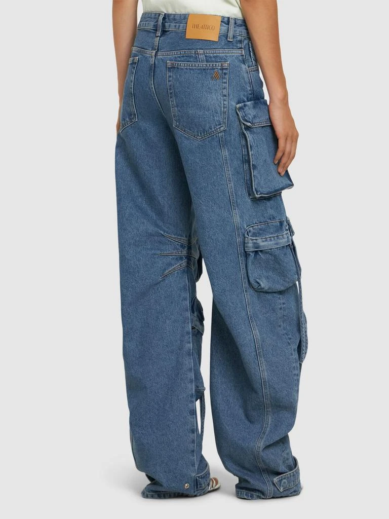 商品The Attico|Mid Rise Baggy Cargo Jeans,价格¥6420,第2张图片详细描述