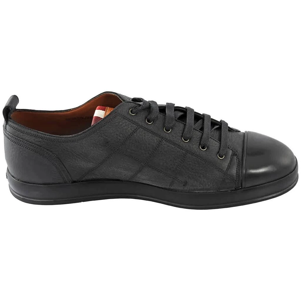 商品Bally|Mens Colones Black Leather Low-top Sneakers,价格¥1478,第1张图片