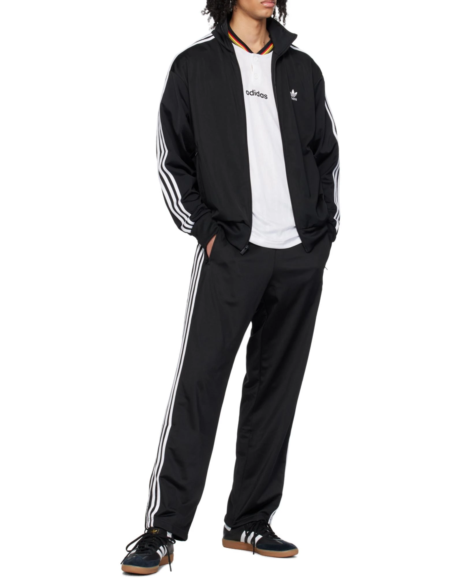 商品【商品预售7天】 Adidas|Adidas 男士休闲裤 IJ7055 黑色,价格¥753,第4张图片详细描述