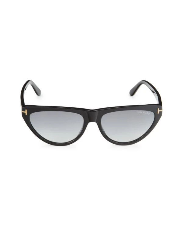 商品Tom Ford|56MM Cat Eye Sunglasses,价格¥860,第1张图片