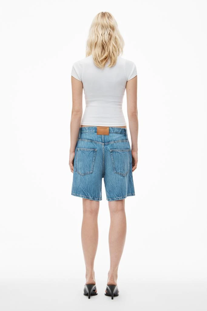 商品Alexander Wang|Oversize Mid-Rise Denim Shorts,价格¥2213,第4张图片详细描述