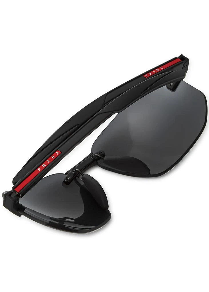 商品Prada|Black aviator-style sunglasses,价格¥1547,第3张图片详细描述