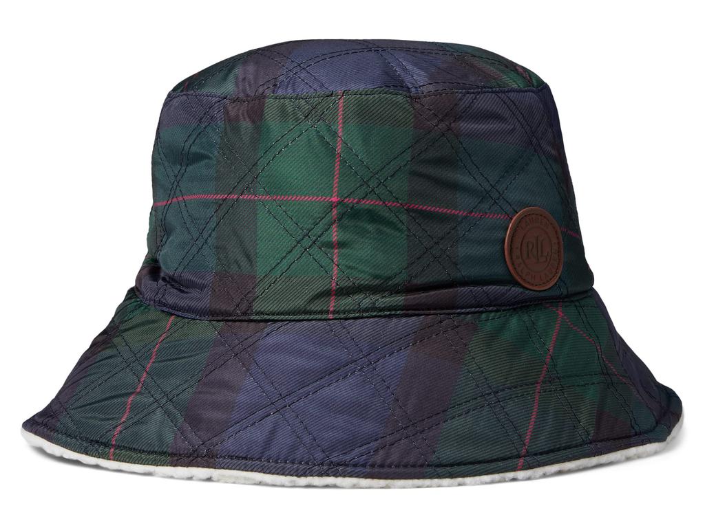 Reversible Quilted Sherpa Bucket Hat商品第1张图片规格展示