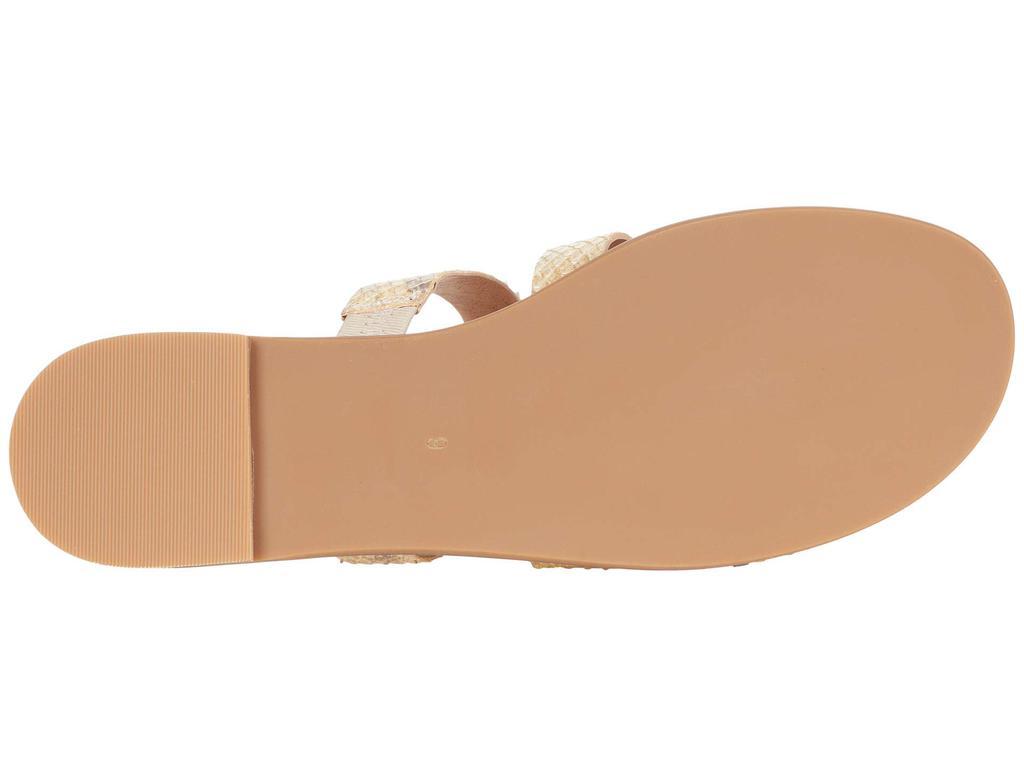 商品Madewell|Ilana 3 Strap Slide Sandal in Snake Embossed Leather,价格¥309,第5张图片详细描述