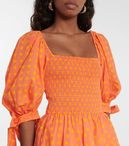 商品CAROLINE CONSTAS|Finley cotton-blend minidress,价格¥2909,第4张图片详细描述