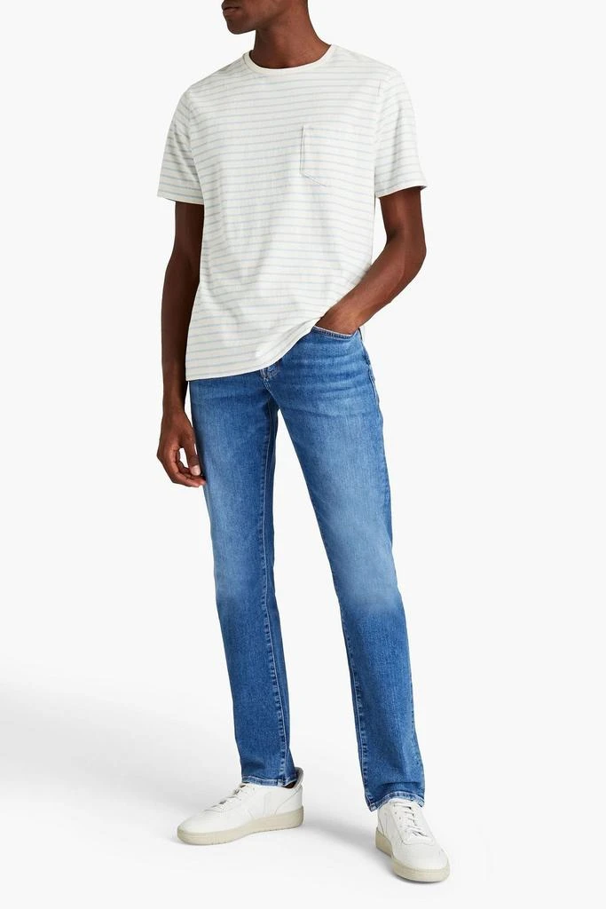 商品FRAME|L'Homme slim-fit whiskered denim jeans,价格¥501,第2张图片详细描述
