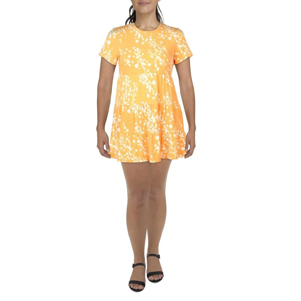 商品Speechless|Speechless Womens Floral Mini T-Shirt Dress,价格¥107,第1张图片