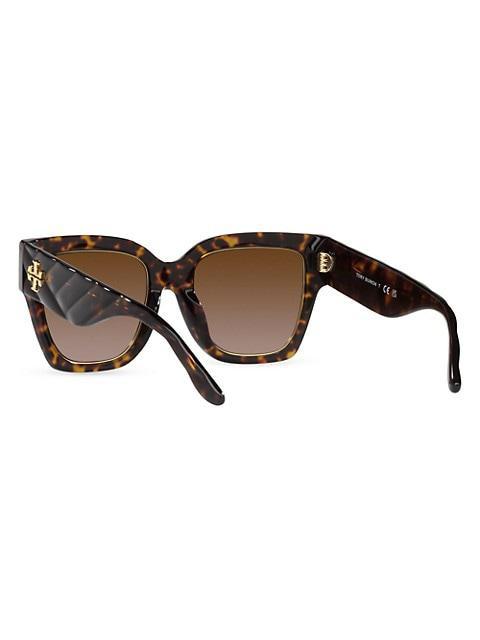 商品Tory Burch|52MM Square Sunglasses,价格¥1265,第7张图片详细描述