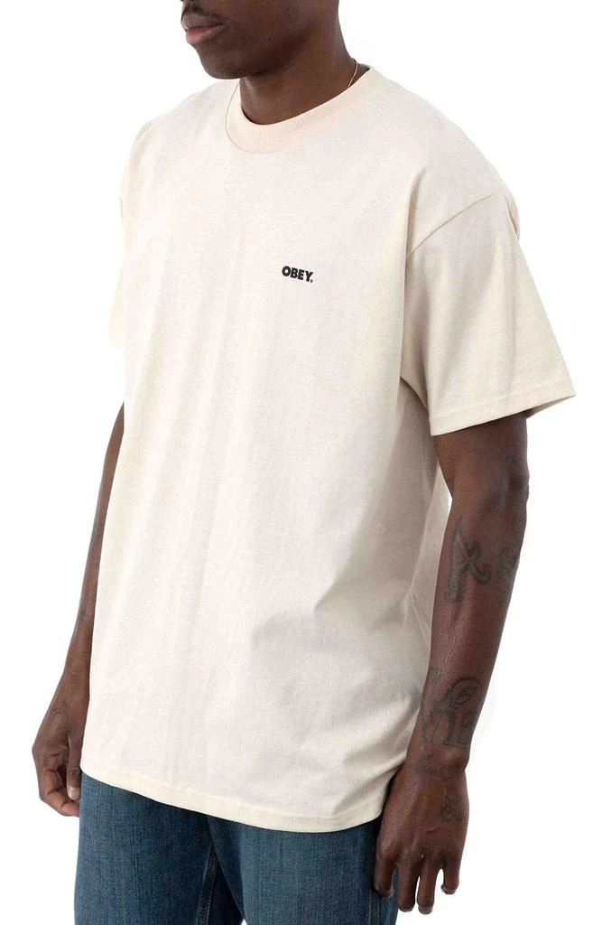 商品Obey|Obey Statue Icon T-Shirt - Cream ,价格¥96,第3张图片详细描述