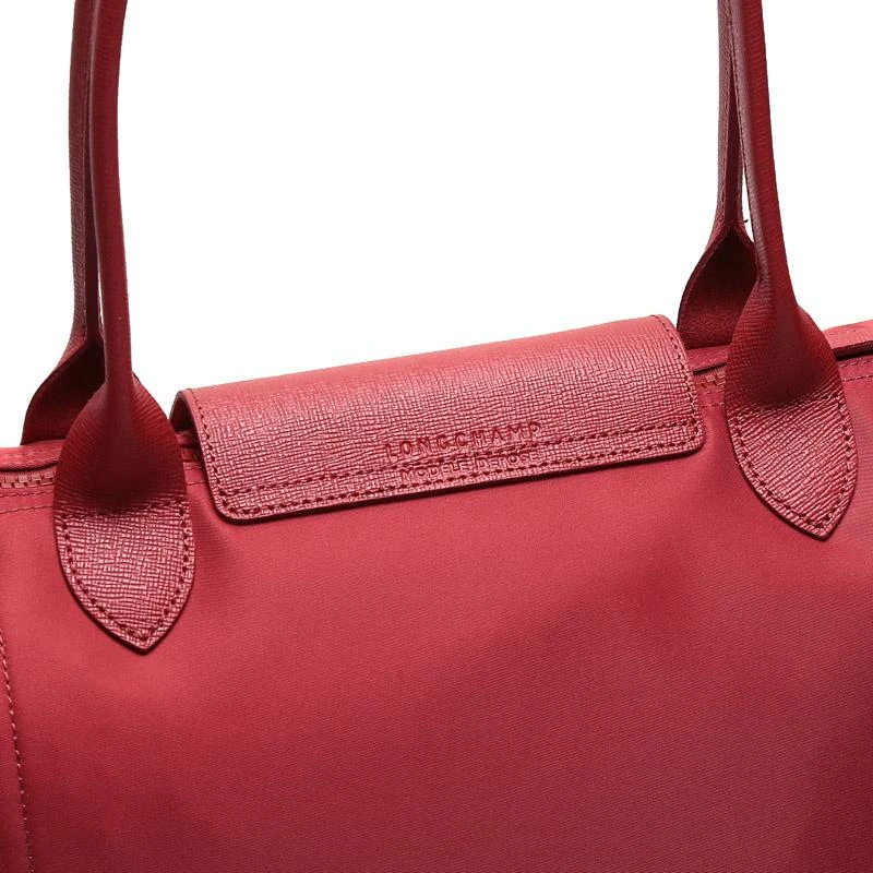 商品[国内直发] Longchamp|珑骧 LONGCHAMP 奢侈品 女士LE PLIAGE NEO系列大号红色织物长柄手提单肩包饺子包 1899 598 545,价格¥759,第9张图片详细描述