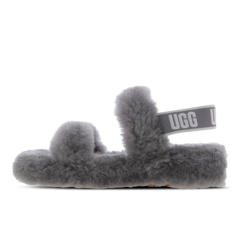 商品UGG|UGG Oh Yeah Slide - Women Flip-Flops and Sandals,价格¥401,第6张图片详细描述