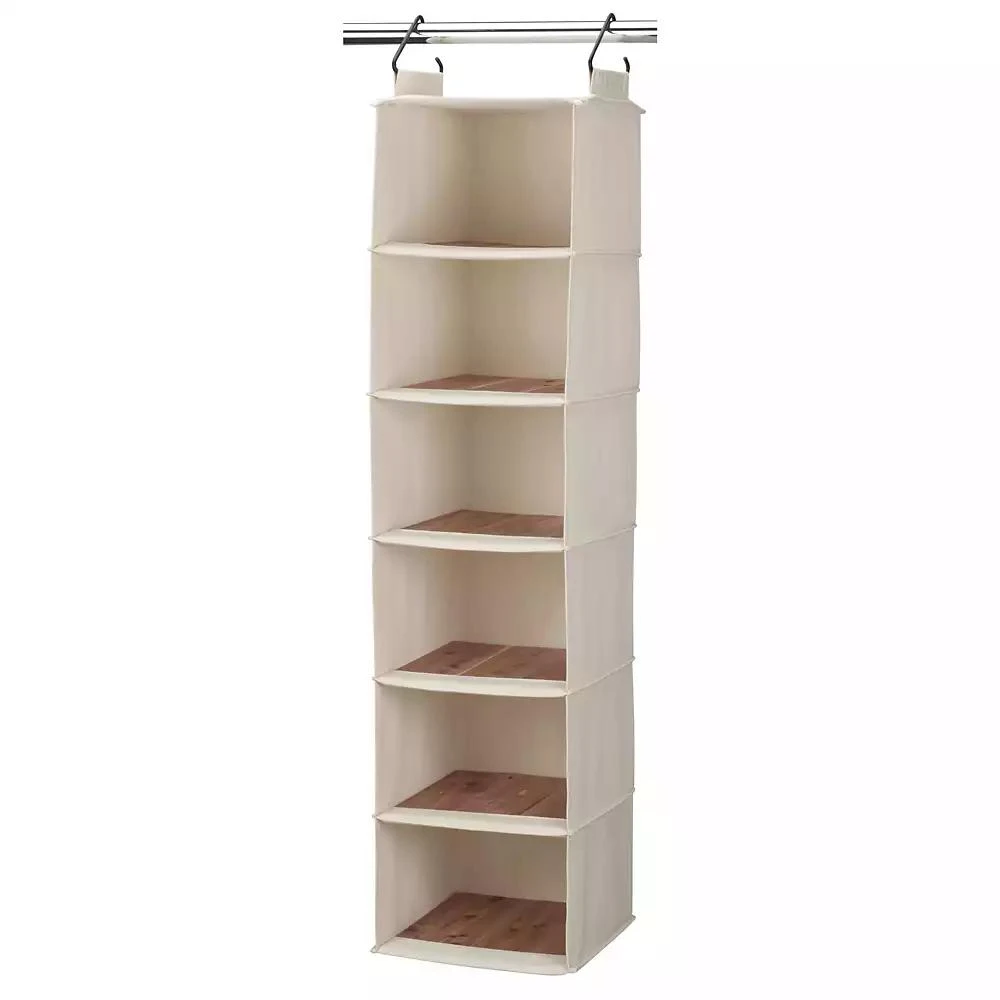 商品Household Essentials|Cedarline 6-Shelf Hanging Sweater Organizer,价格¥431,第5张图片详细描述