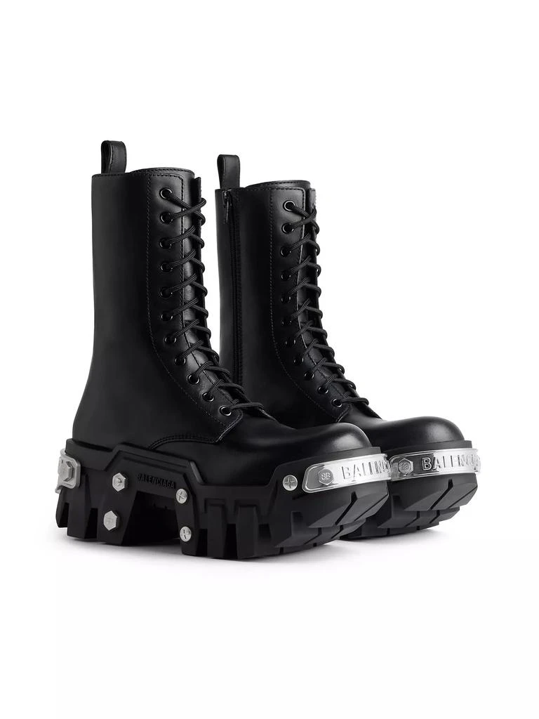 商品Balenciaga|Bulldozer Lace-Up Boots,价格¥14807,第2张图片详细描述