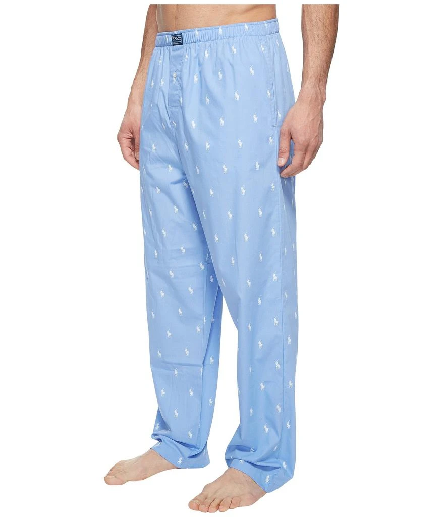 商品Ralph Lauren|All Over Pony Player Woven Sleep Pants,价格¥404,第2张图片详细描述