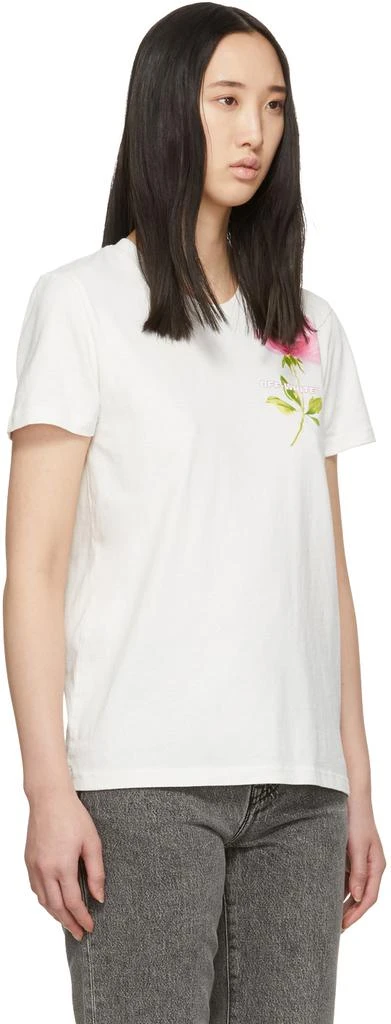 商品Off-White|Off-White Flowers T-Shirt,价格¥565,第2张图片详细描述