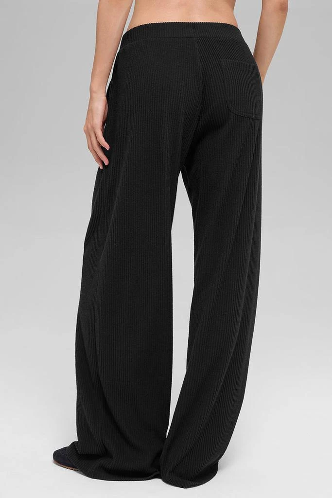 商品Alo|Muse Wide Leg Pant - Navy,价格¥898,第3张图片详细描述