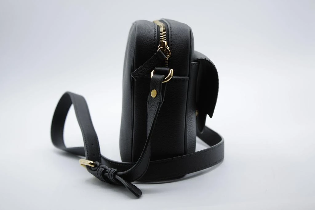 商品Versace|Leather shoulder bag color black,价格¥8912,第4张图片详细描述