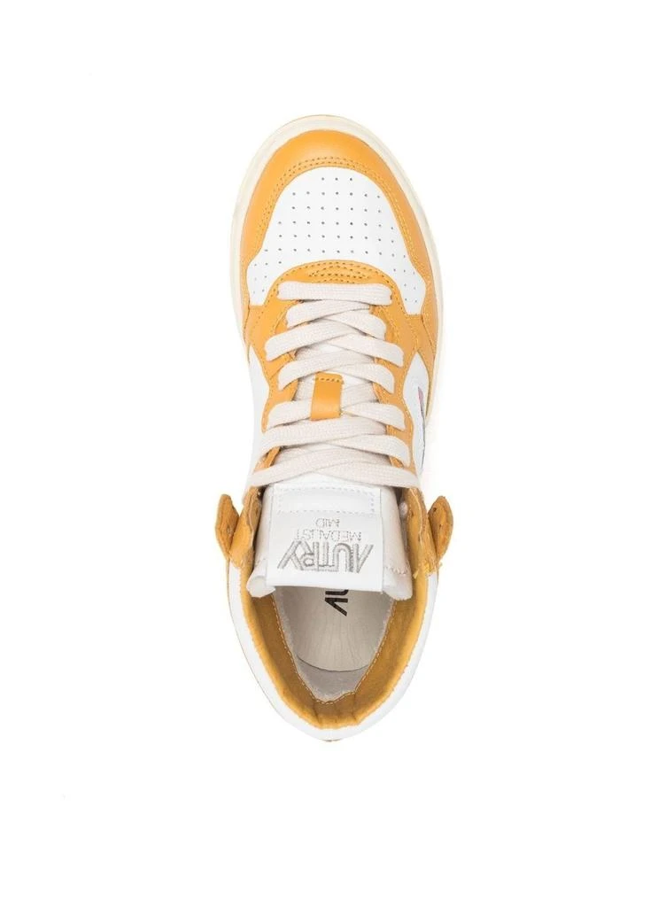 商品Autry|AUTRY 01 MID WOM LEAT/LEAT MUSTARD,价格¥881,第4张图片详细描述
