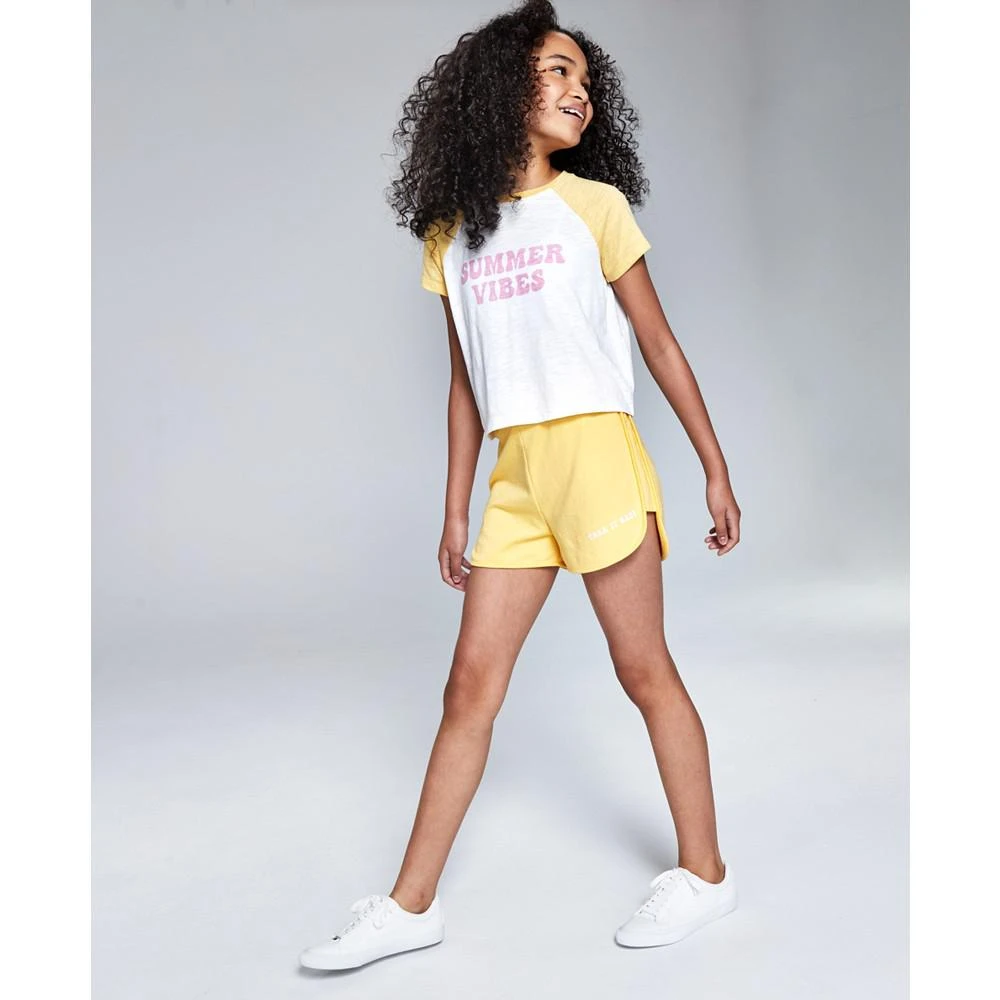 商品Epic Threads|Big Girls Stella Summer Vibes T-Shirt, Created For Macy's,价格¥24,第4张图片详细描述