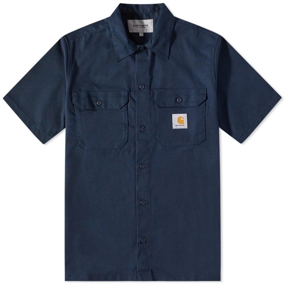 商品Carhartt|Carhartt WIP Short Sleeve Master Shirt,价格¥401,第1张图片