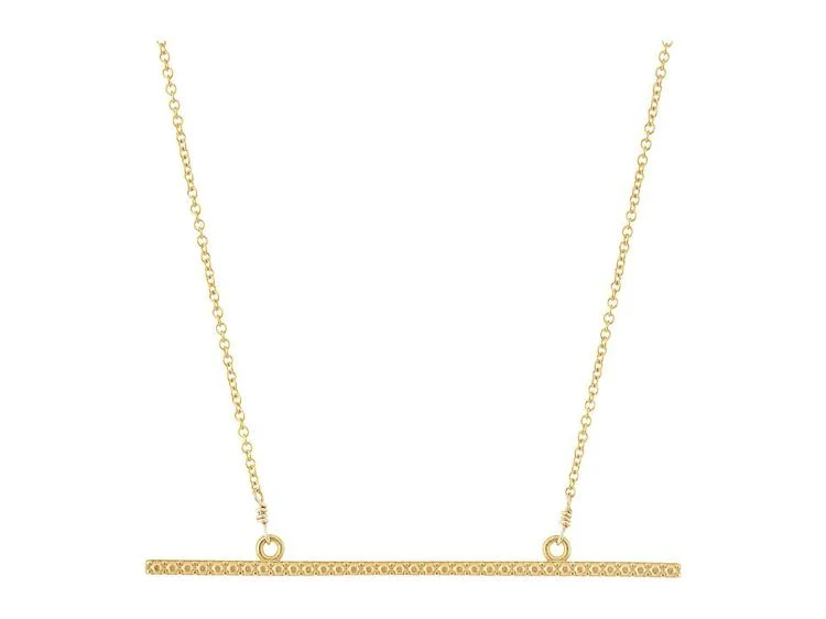 商品Dogeared|Balance Large Straight Bar Necklace,价格¥441,第2张图片详细描述