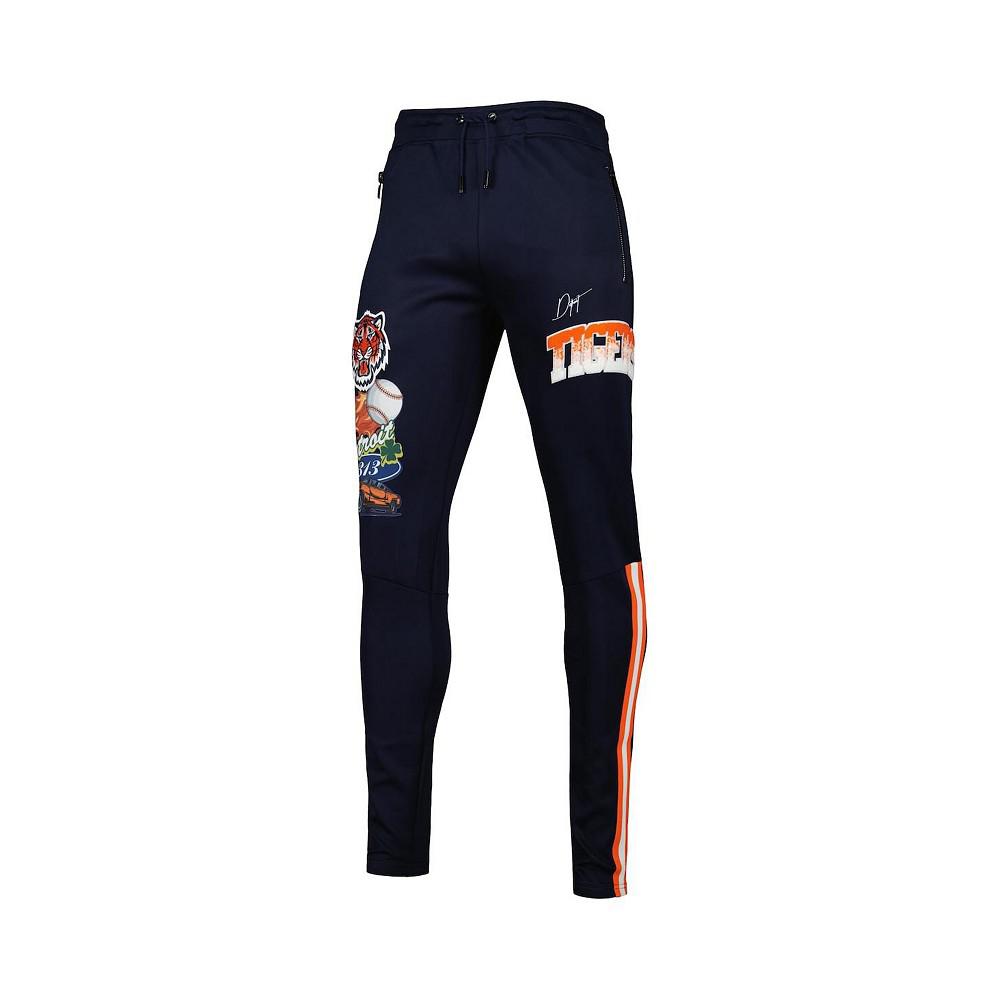 Men's Navy Detroit Tigers Hometown Track Pants商品第4张图片规格展示