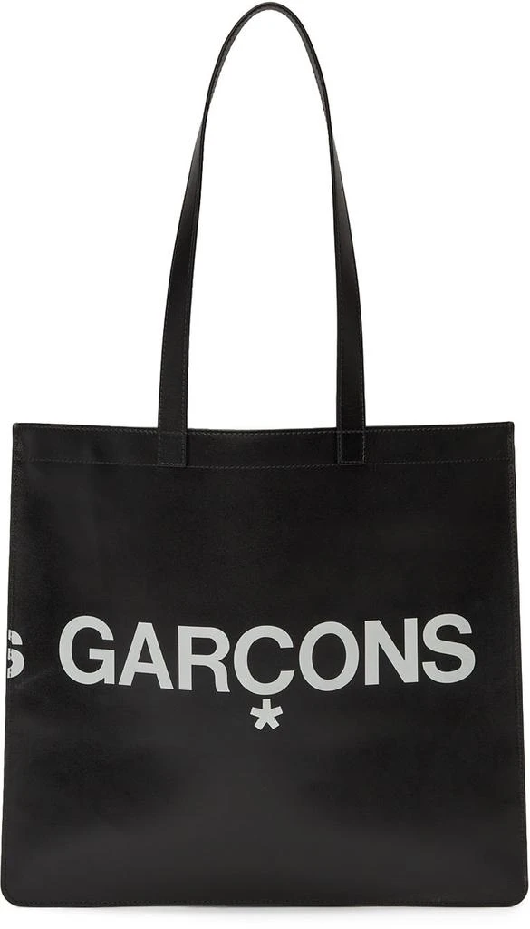 商品Comme des Garçons Wallets|Black Huge Logo Tote,价格¥2425,第3张图片详细描述