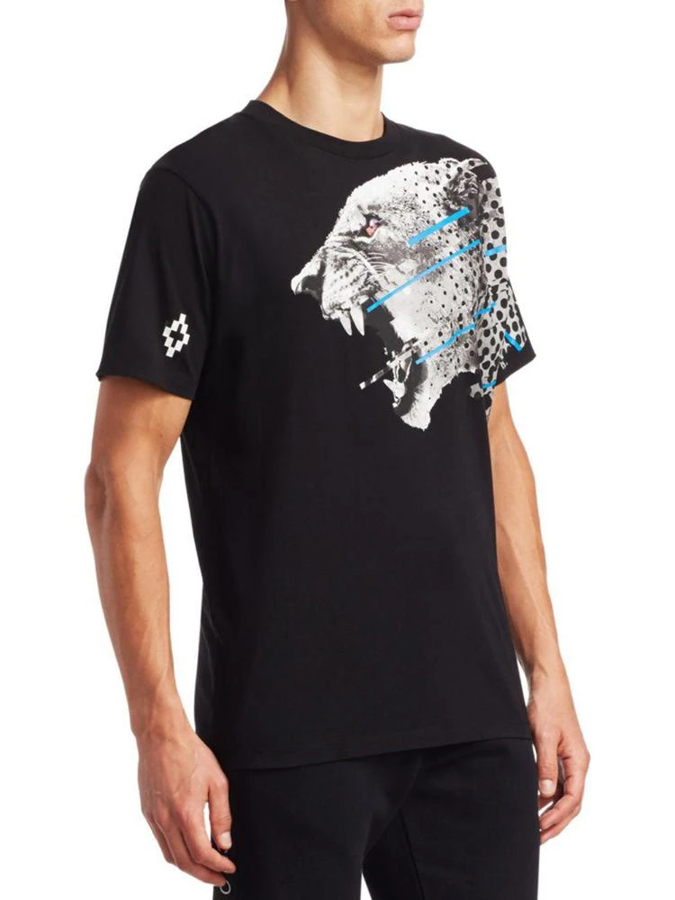 商品Marcelo Burlon|Animal Print Cotton Tee,价格¥1538,第3张图片详细描述