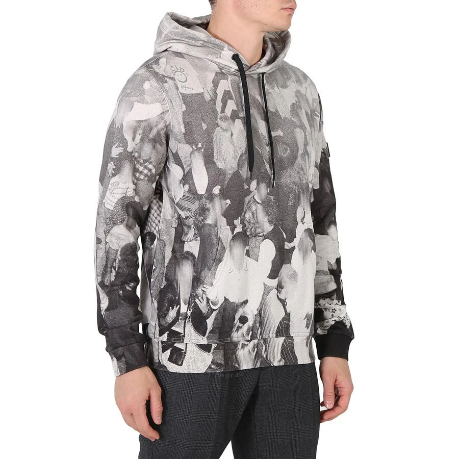 商品Burberry|Men's Rave Print Cotton Hoodie,价格¥1297,第3张图片详细描述