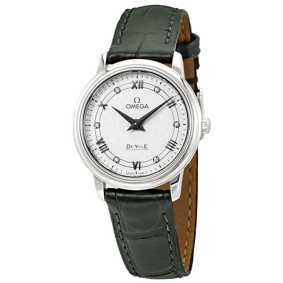 商品Omega|De Ville Prestige White Silvery Diamond Dial Ladies Watch 424.13.27.60.52.002,价格¥15584,第1张图片