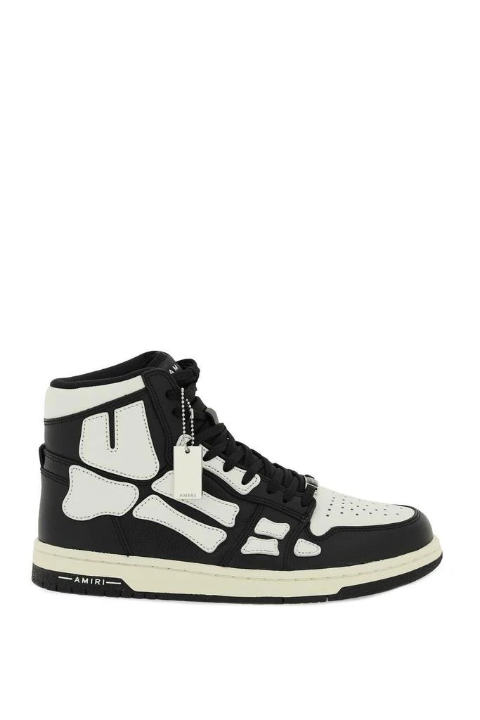 商品AMIRI|SKEL HI-TOP LEATHER SNEAKERS,价格¥3270,第1张图片