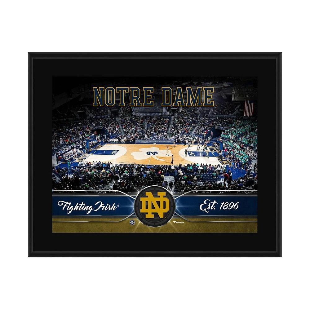 商品Fanatics Authentic|Notre Dame Fighting Irish 10.5'' x 13'' Sublimated Basketball Plaque,价格¥226,第1张图片