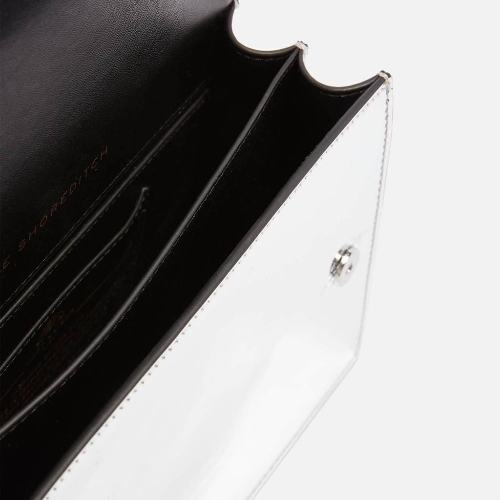 商品Kurt Geiger|Kurt Geiger London Shoreditch Metallic Leather Shoulder Bag,价格¥2512,第6张图片详细描述