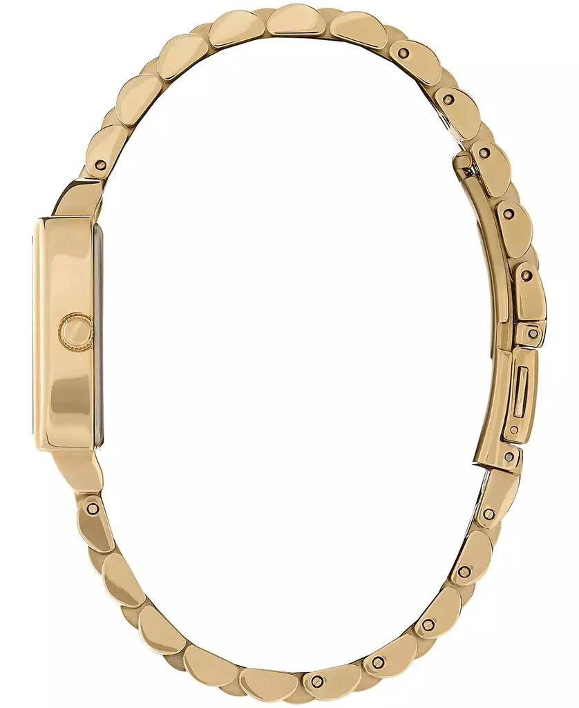 商品Olivia Burton|Women's Quartz Gold-Tone Stainless Steel Bracelet Watch 25.5mm x 20.5mm,价格¥1363,第3张图片详细描述