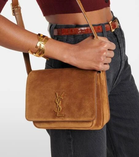 商品Yves Saint Laurent|Niki绒面革斜挎包,价格¥19924,第2张图片详细描述