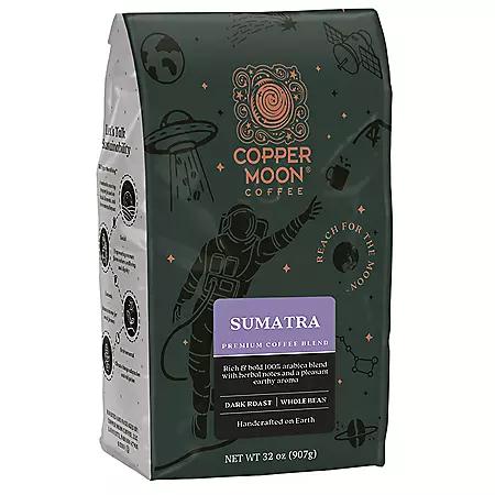 Copper Moon Coffee | Copper Moon Coffee Whole Bean Blend, Sumatra (32 oz.) 108.72元 商品图片