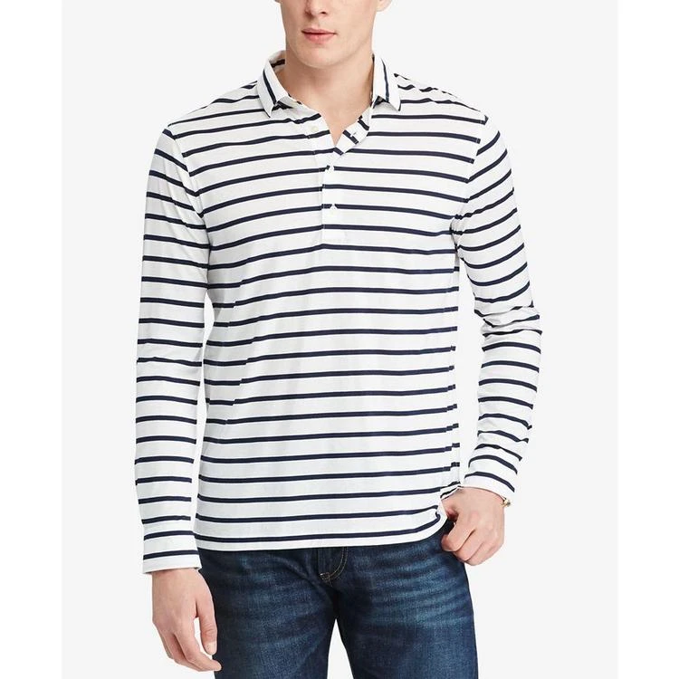 商品Ralph Lauren|Men's Striped Jersey Polo,价格¥301,第2张图片详细描述